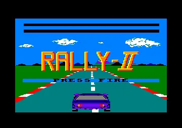 Rally II (F) (1985) screen shot title